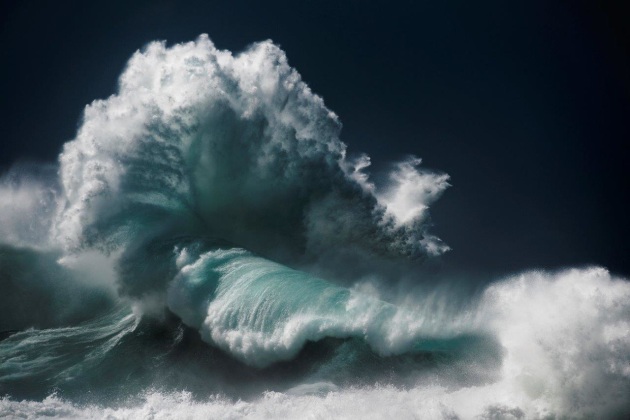 Maelstrom 9, part of the series, Maelstrom. Pacific Ocean, 2016. &copy; Luke Shadbolt.