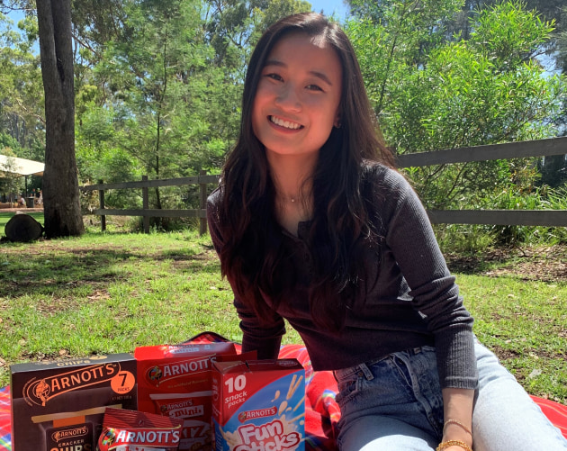 Maggie Pan was one of 22 graduates inducted into the inaugural graduate program with The Arnott's Group
