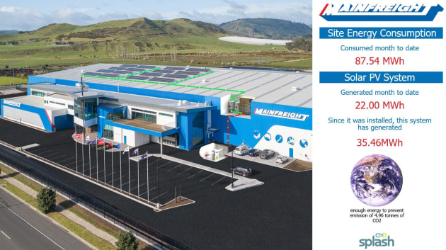 Mainfreight installation.