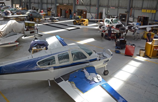 The maintenance industry is desperate for new engineers, a problem which CASA's self-study program is aimed at resolving. (Steve Hitchen)