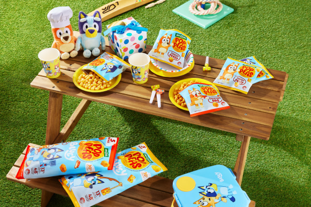 Family-owned snack company, Majans, has expanded its Infuzions range with the launch of a fun lunchbox snack, in collaboration with Bluey.
Source: Majans