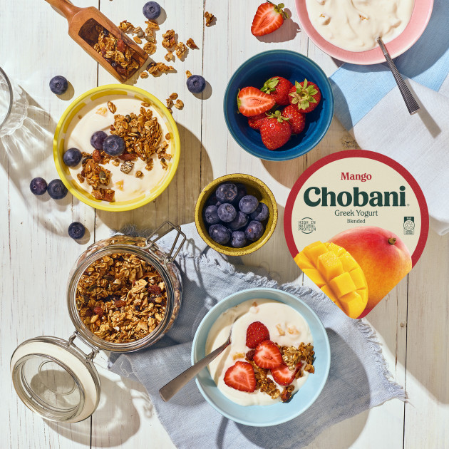 Chobani has expanded its multi-serve Greek yoghurt tub range, adding Mango and Passionfruit to its offering.