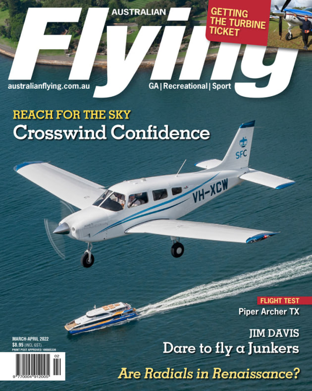 Cover of Australian Flying March-April 2022