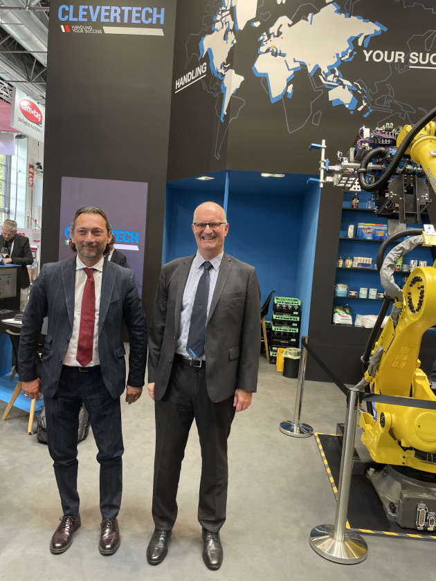 Marco Rama, Clevertech and Neil Durran, Automation & Packaging.