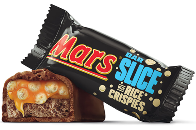 The new Mars Bar Slice with Rice Crispies has launched in Australia.