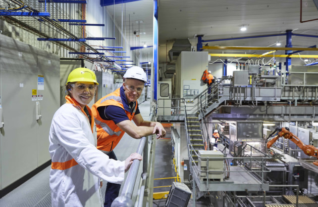 Anita Agosta, corporate communications manager and Brett Brown, Wodonga plant director.

Mars Petcare Australia says its $112.6 million investment in its Wodonga plant, will create 60 new jobs and bring pet food manufacturing onshore.