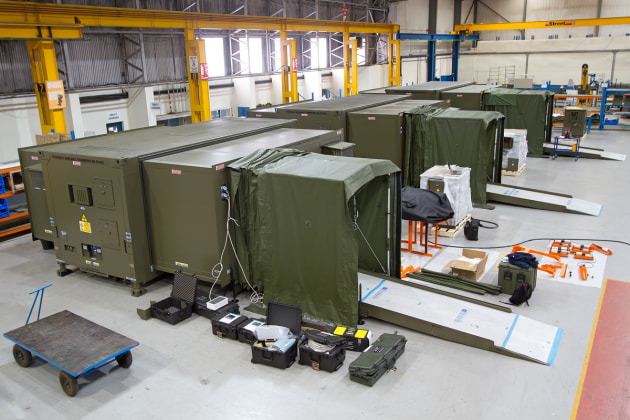 Marshall will deliver three of its Marshall Military CT scanners for use as part of the deployable medical modules being delivered by Saab to the ADF. (Supplied)