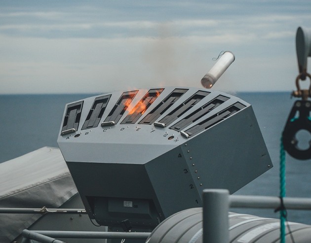 Danish Armed Forces have commissioned Rheinmetall to supply the Multi Ammunition Softkill Systems decoy system. A contract to this effect was recently signed in Copenhagen.

Credit: Rheinmetall