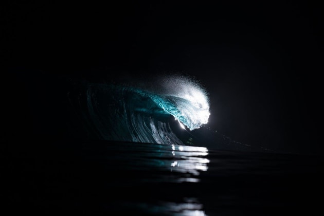 &copy; Mathew Tildesley. Nocturnal Impact. &lsquo;Nocturnal Impact&rsquo; is part of a project called &lsquo;The Nocturnal Series&rsquo;. Named not just for the hour they were taken but also the obsession which consumed me, keeping me awake at night. Surf Flash Photography is so intriguing; you never know how the results will turnout. The light might be absorbed by the water, or highlight intricate details never noticed during daylight hours. &lsquo;Nocturnal Impact&rsquo; was such a thick, heavy wave. Less graceful than the ones before, yet much more powerful. The lip exploded on impact, its echoes reverberating through me in the dark.
