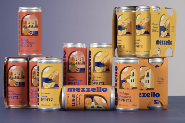 MCC Label produces labels and can wraps for Mezzello Spritz