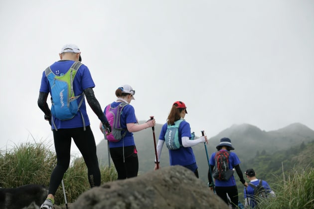 People on a hiking charity event. MChe Lee/Unsplash