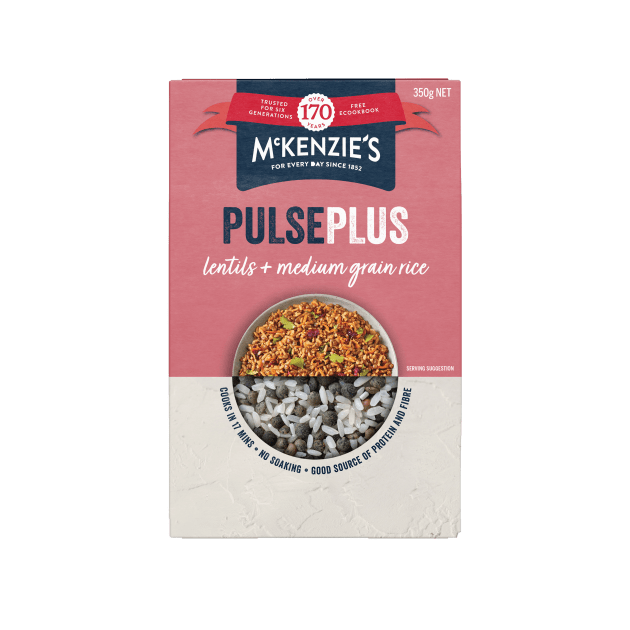 McKenzie&rsquo;s Foods is expanding its range of pantry staples with Pulse Plus, a new collection of nutritious, fast cooking grains and legumes.
