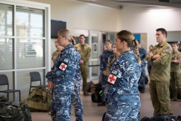 ADF medical and scientific personnel boarded a C-130J Hercules aircraft to assist with a recent COVID-19 outbreak at North West Regional Hospital in Burnie, Tasmania.
Defence
