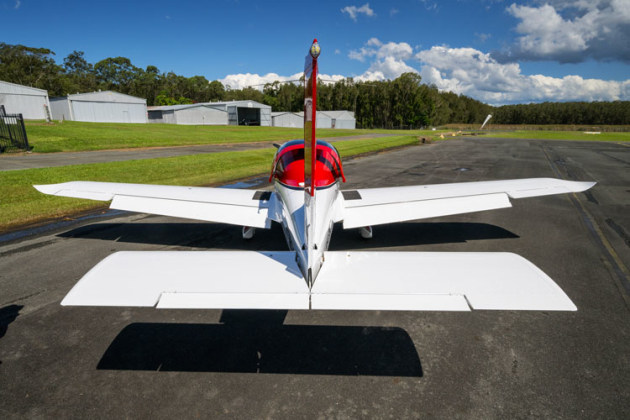 Tecnam has adopted an all-moving stabilator for the P-Mentor. (John Absolon)