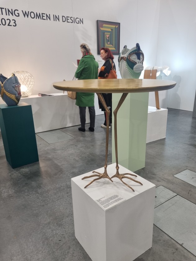 Meret Oppenheim Traccia table presented by Leonard Joel. Photo: Linda Nathan