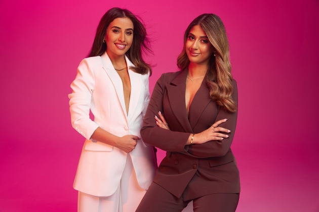 Meshki founders Shadi Kord and Natalie Khoei