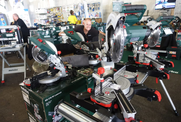 Metabo photobomb at C&L Tool Centre