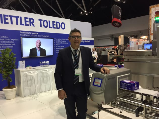 Mettler Toledo was demonstrating its newest checkweigher, the CM 3000, which is more accurate and has more features than previous models. 

Visitors at the show were also showing interest in the company's service and support offerings, according to Mettler Toledo&rsquo;s Andy Ceshen.