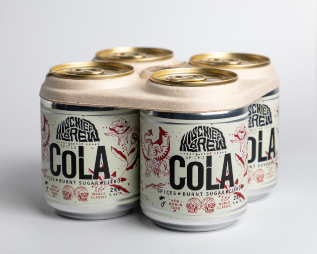 Bespoke soda sensation: small batch brewing, esoteric branding, and crafty collaborations.&nbsp;(Image source: Mischief Brew)