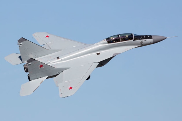 A MiG 29 Fulcrum. (Phil Hosking)