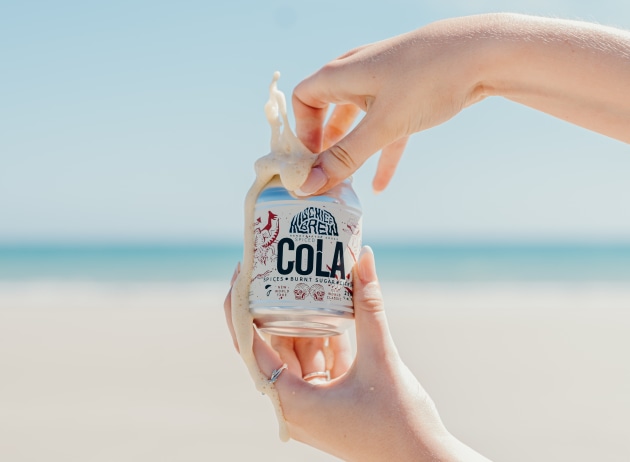 Bespoke soda sensation: small batch brewing, esoteric branding, and crafty collaborations.&nbsp;(Image source: Mischief Brew)