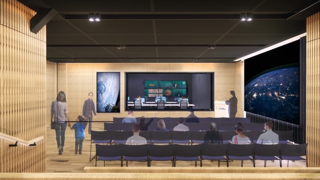 A concept image of the Mission Control Centre.
ASA