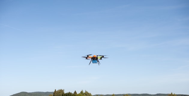 A test of UAV mounted hyperspectral cameras in Norway. 
Raymax