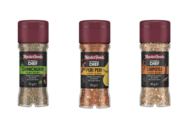 MasterFoods has partnered with My Muscle Chef, to launch a range of three spice blends.