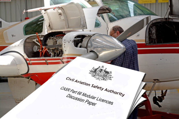 CASA's Part 66 licence discussion paper explored the possibility of modular licences for engineers. (Steve Hitchen)