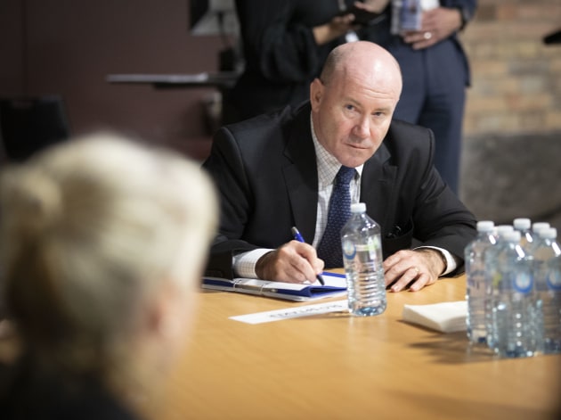 Secretary of Defence Greg Moriarty during a visit to Puckapunyal Military Training Area. (Defence)