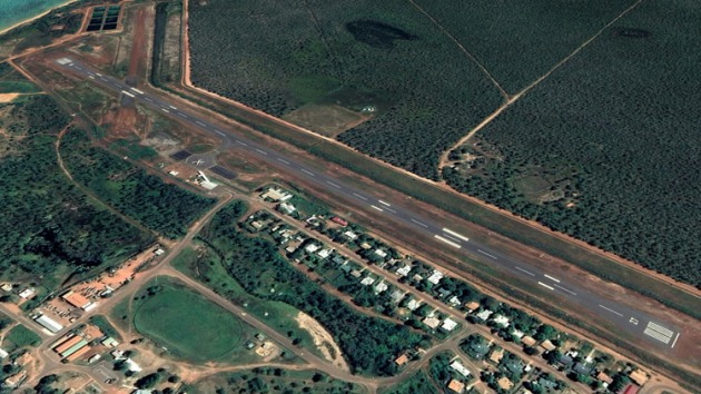 The Remote Airstrip Upgrade Program has poured millions into very remote airports such as Mornington Island, NT. (Google Earth image)