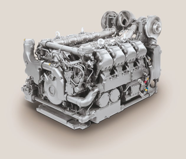 Penske's MT881 engine is rated at 735 kW and 3,030 Nm of torque at 2,700 rpm. (Supplied)