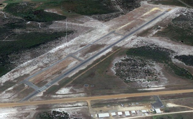 RACWA's satellite airfield Murrayfield near Mandurah will no longer have an RNAV after certification was dropped. (Google Earth image)