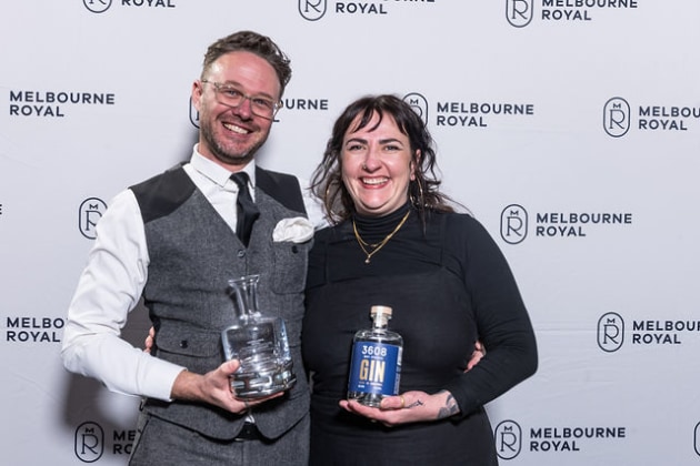 2023 Royal Melbourne Australian Distilled Spirits Awards: Best Navy Gin: 3608 Navy Strength Gin, Nagambie Brewery & Distillery, Victoria