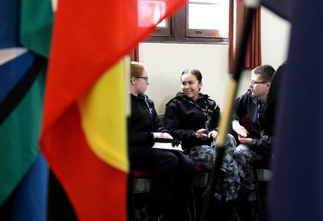 Defence members reflect on the importance of NAIDOC Week at HMAS Cerberus, Victoria. Credit: Defence
