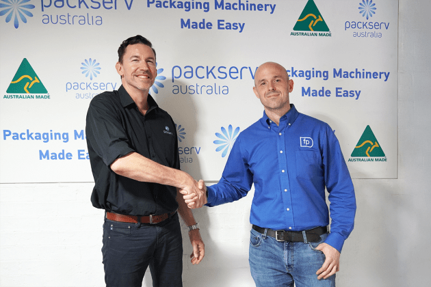 Alliance forged: Nathan Wardell, MD Packserv and Jeff Denson CEO of FP Developments