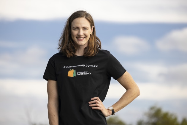 Cate Campbell for National Buy Aussie Day