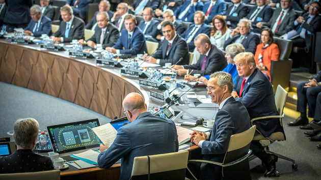 NATO members will be happy to see Trump back in Washington. 
NATO via Twitter