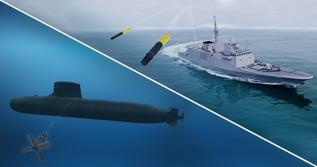 The system generates high-level acoustic signals over 360-degrees to cover the full frequency range of the attacking torpedo. (Supplied)