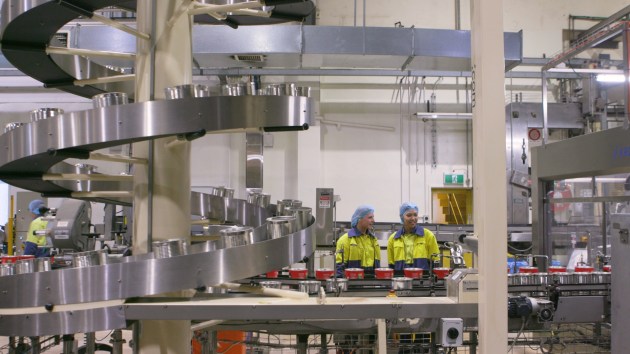 Nestl&eacute; Australia&rsquo;s Gympie factory produces more than 20 million cups of Nescaf&eacute; coffee a day.