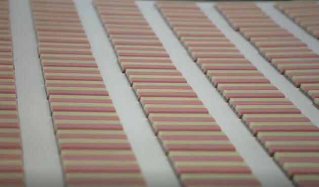 A Napolitan flavoured KitKat will be the first variation to come off the upgraded line. (Image: Nestl&eacute;)