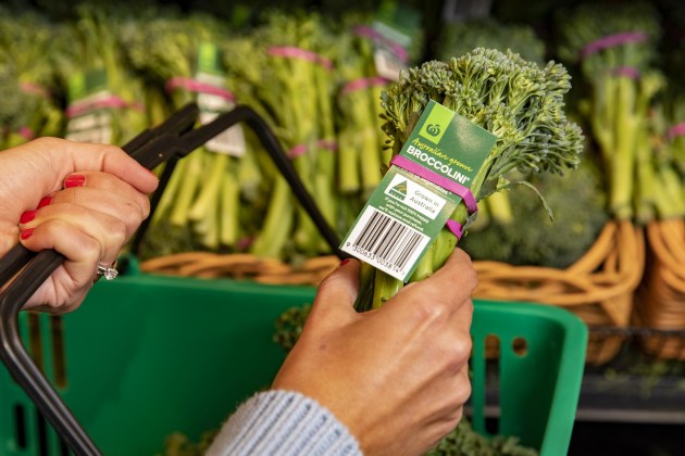 A switch from plastic to paper tags on broccolini has seen a reduction of 19 tons of plastic material usage.