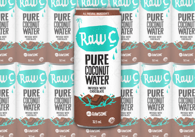 Australian coconut water producer, Raw C, has expanded its range of flavoured coconut water with a chocolate-y new beverage just in time for Easter, with the launch of Raw C Pure Coconut Water Infused with Chocolate.
Source: Raw C