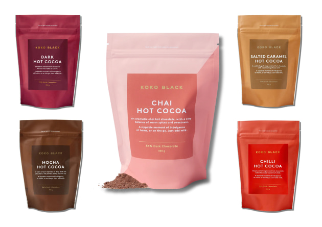 Contemporary chocolatier, Koko Black, has expanded its range of fine hot chocolate with a spiced new treat &ndash; Chai Hot Cocoa.
Source: Koko Black