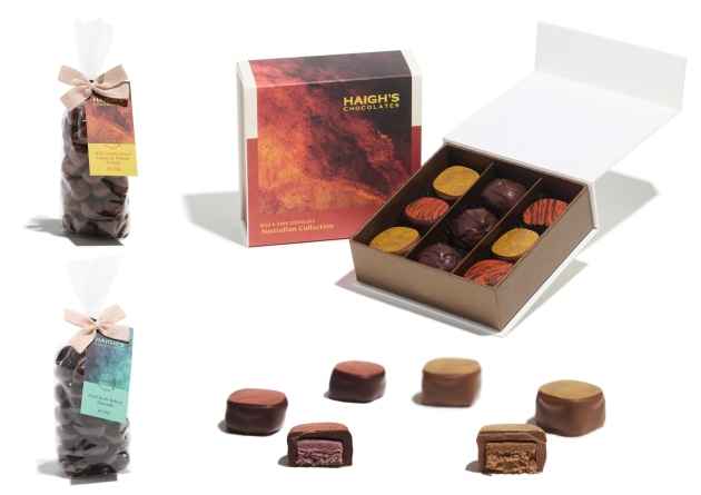 Haigh&rsquo;s Chocolates is celebrating iconic Australian flavours this October with the release of the Best of Australia collection.
Source: Haigh&rsquo;s Chocolates