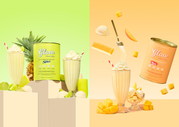 Health and wellness brand, The Collagen Co., has partnered with The Magnum Ice Cream Company brand, Streets, to launch two limited-edition Glow Shakes inspired by classic ice cream flavours.
Source: The Collagen Co.