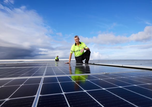 Woolworths Group has achieved 100 per cent renewable electricity powering its business across Australia and New Zealand. The milestone is projected to deliver a reduction of over 74 per cent in operational emissions.
Source: Woolworths