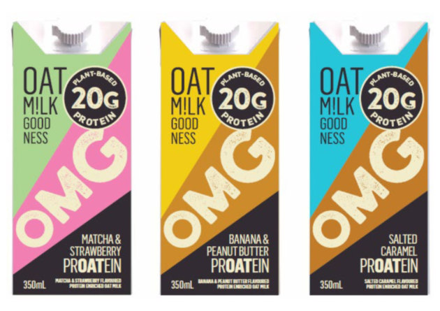OMG Group has expanded its Oat Milk Goodness PrOATein ready-to-drink (RTD) range with three new flavours, which will be stocked nationally across 943 Woolworths stores from next quarter.