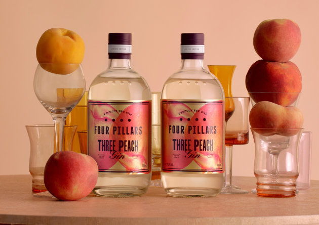Four Pillars has announced its latest limited-edition release just in time for Mother&rsquo;s Day, with the launch of Three Peach Gin &ndash; inspired by refreshing brunch beverages like the Bellini cocktail.
Source: Four Pillars