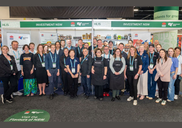 The New South Wales government is supporting 15 producers from across the state to represent New South Wales at Fine Food Australia 2026.
Source: Investment NSW